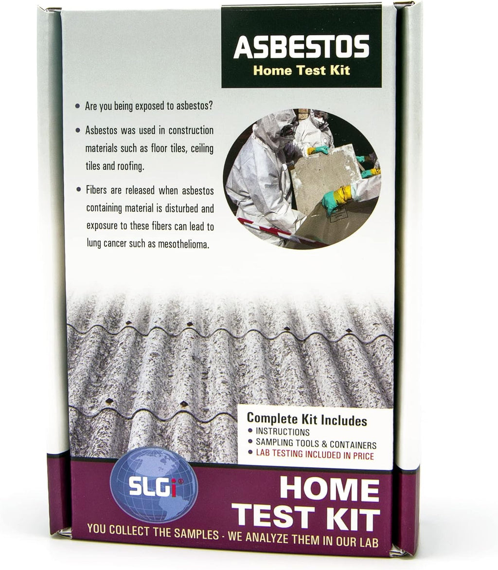 SLGi Home Asbestos Test Kit for Bulk Vermiculite and Other Materials


