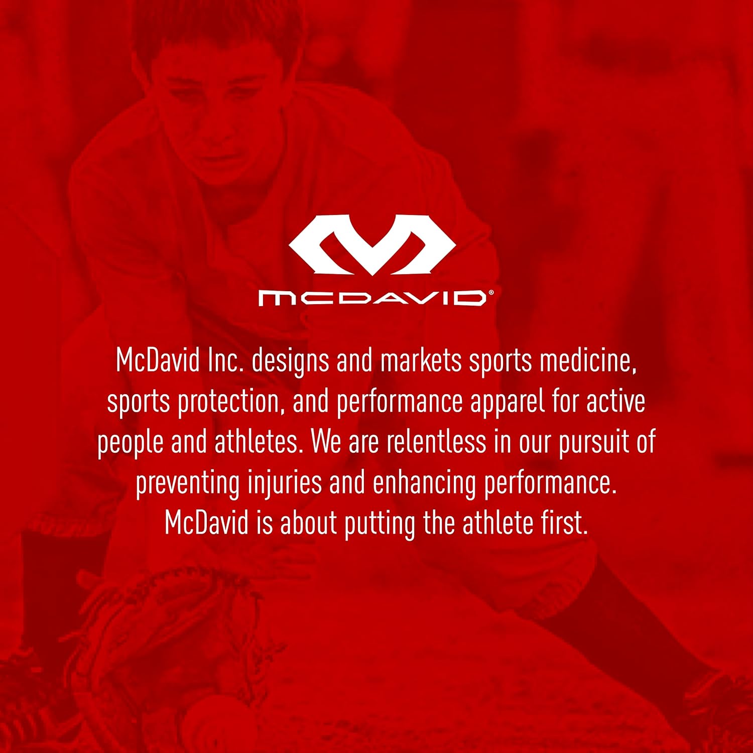 McDavid Semi-Rigid Ankle Splint with Foam Lining

