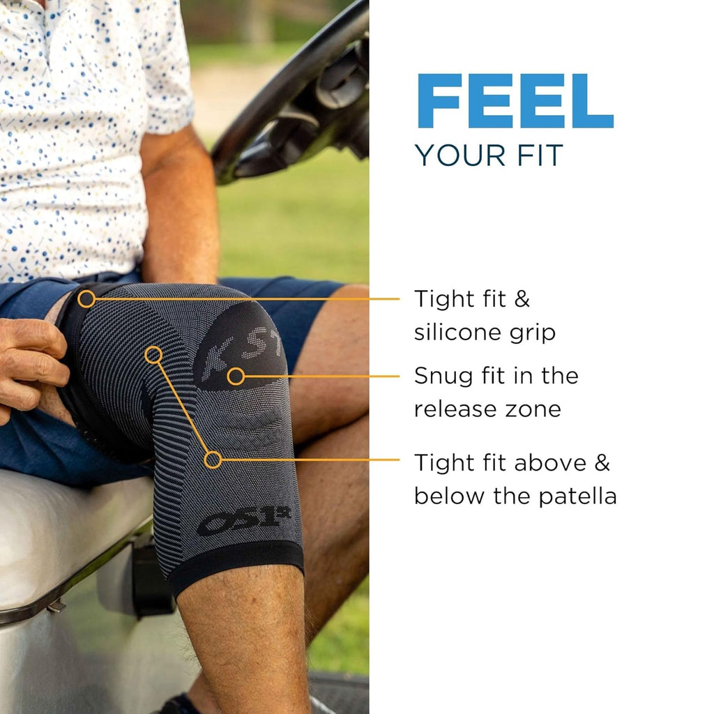 OrthoSleeve Compression Knee Brace Knee Sleeve for ACL MCL Meniscus Pain Relief


