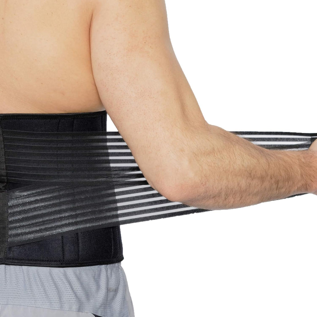 NeoTech Care Neoprene Back Brace Adjustable Breathable Lumbar Support Belt

