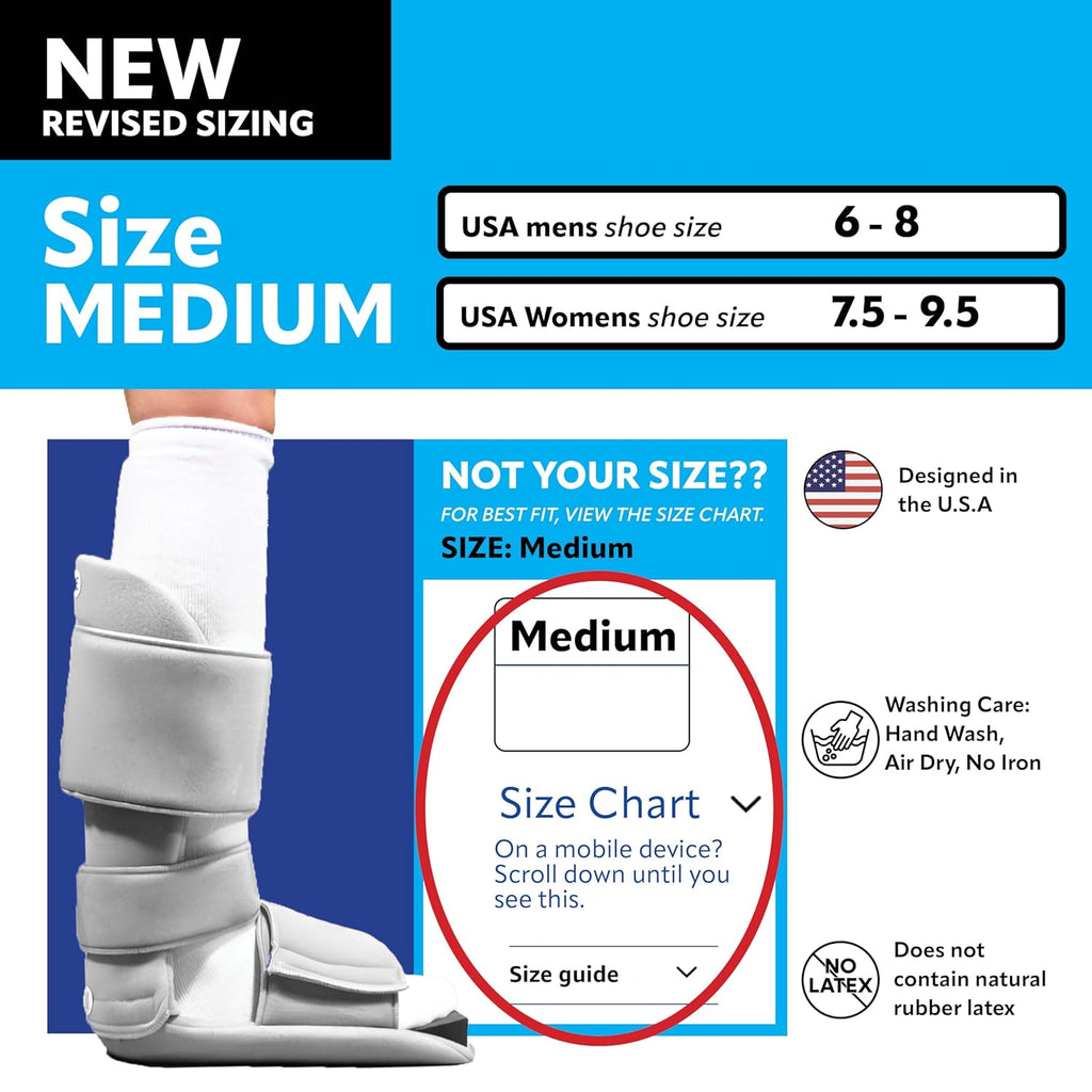 Brace On 90 Degree Night Splint for Plantar Fasciitis Foot Brace

