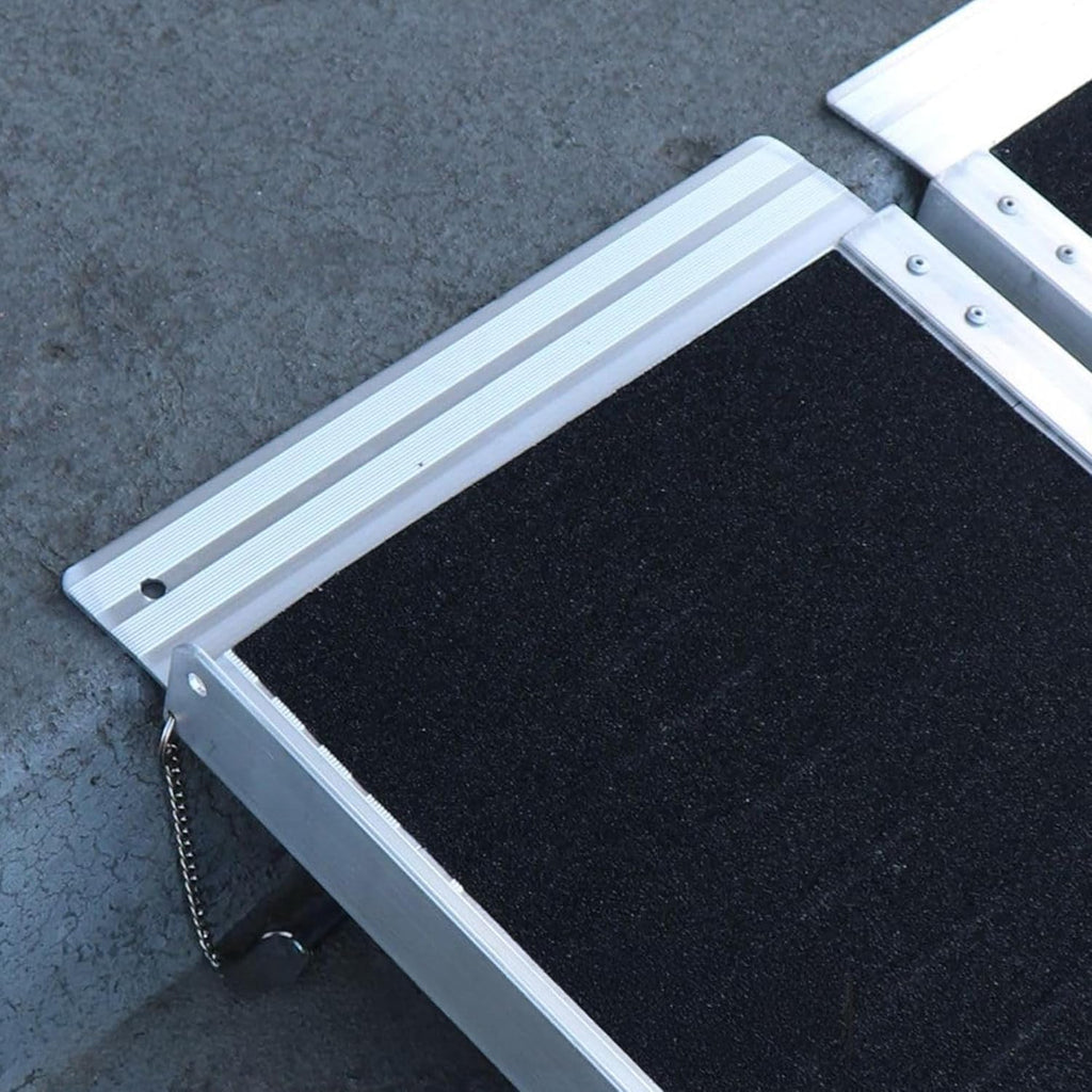 Titan Ramps Multi-Fold Wheelchair Ramp, Folding Aluminum Scooter Ramp

