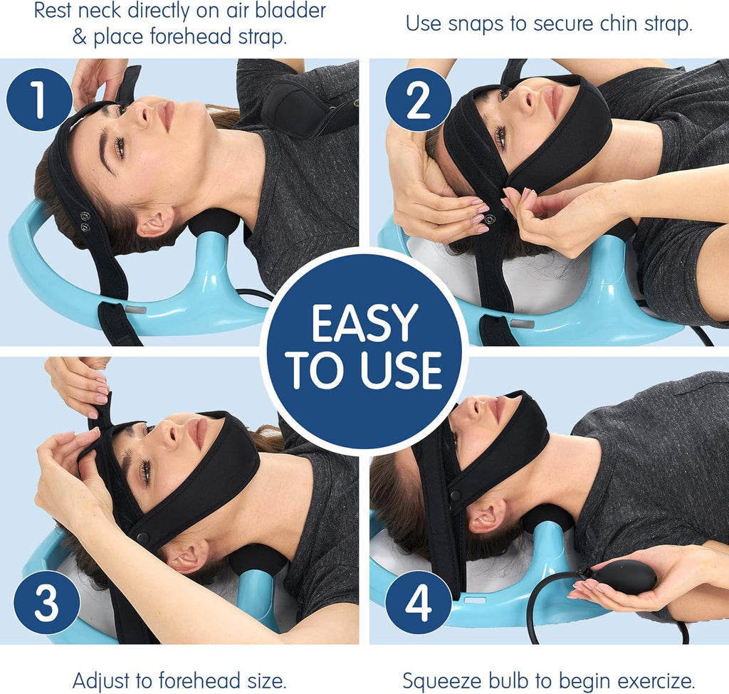Neck Decompression Exerciser Cervical Spine Hydration Pump Relief for Stiffness

