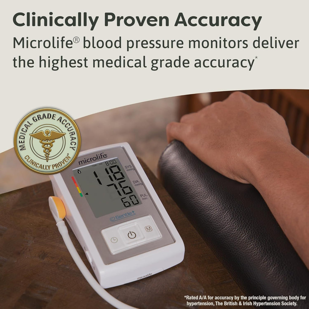 Microlife Series 500 Automatic Upper Arm Blood Pressure Monitor for Two Users

