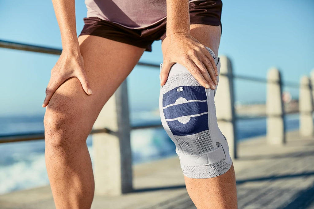 Bauerfeind GenuTrain S Hinged Knee Brace Support for Knee Joint Stability

