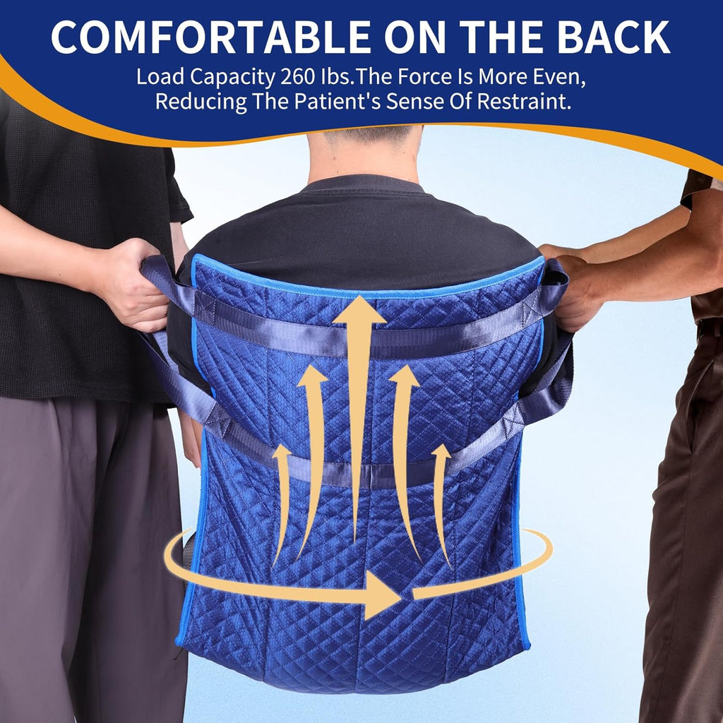 Patient Lift Transfer Pad for Wheelchair, Stair Lift Assist Evacuation Slide Board

