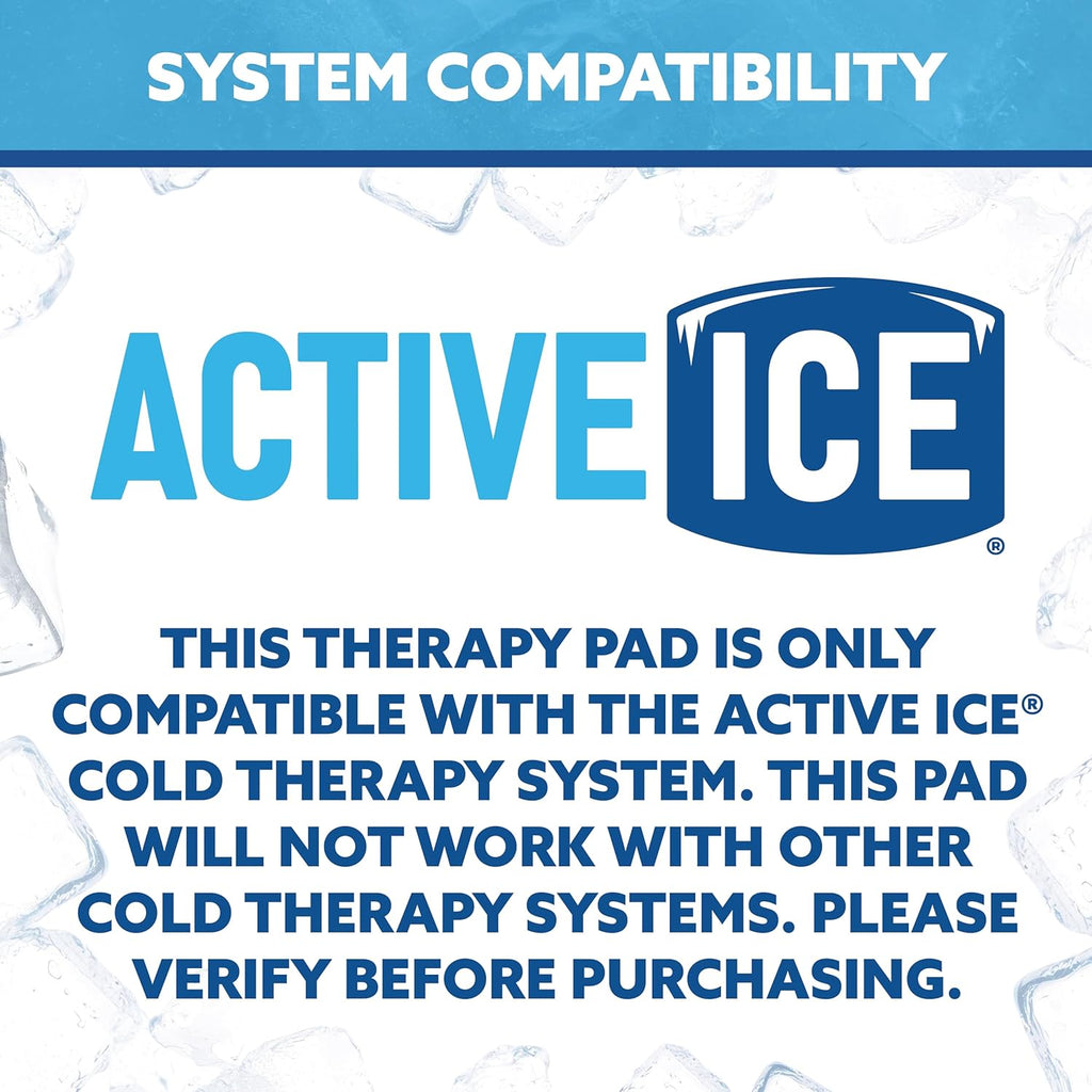 Polar Active Ice knee therapy pad with detached belts, full circumference

