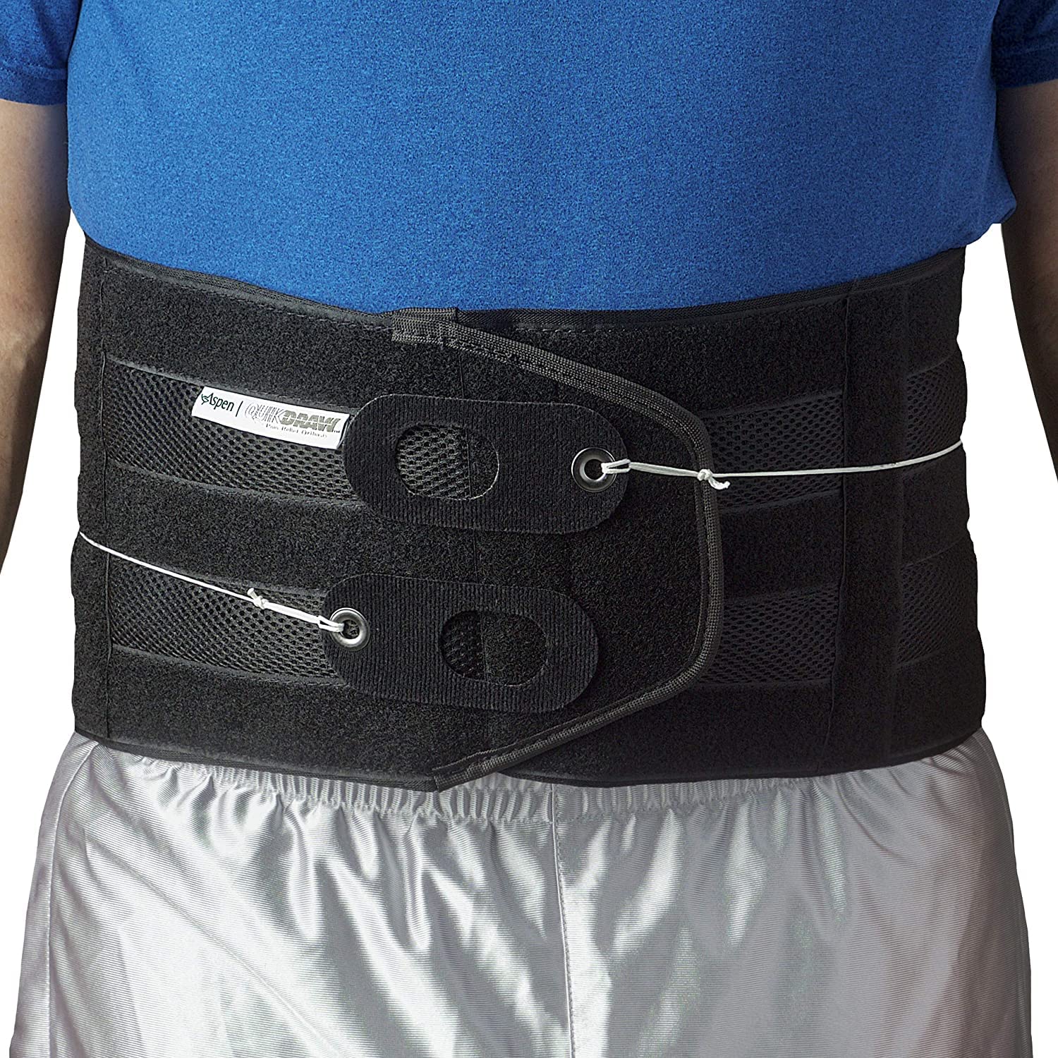 Aspen Quikdraw PRO Back Brace with Pulley System for Lower Back Support

