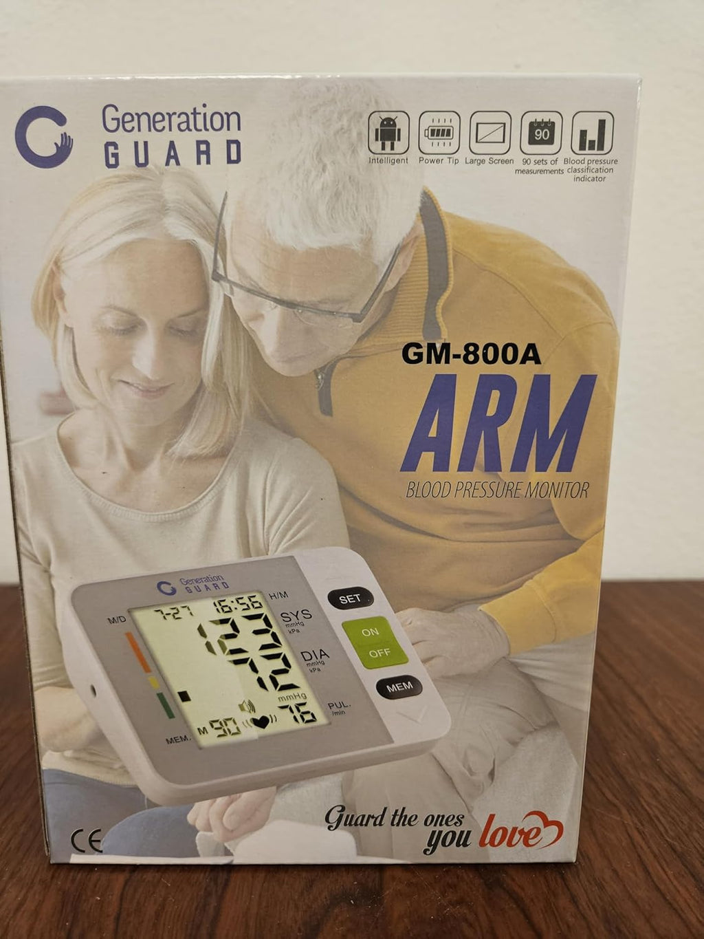 Generation Guard Electronic Upper Arm Blood Pressure Monitor GM-800A

