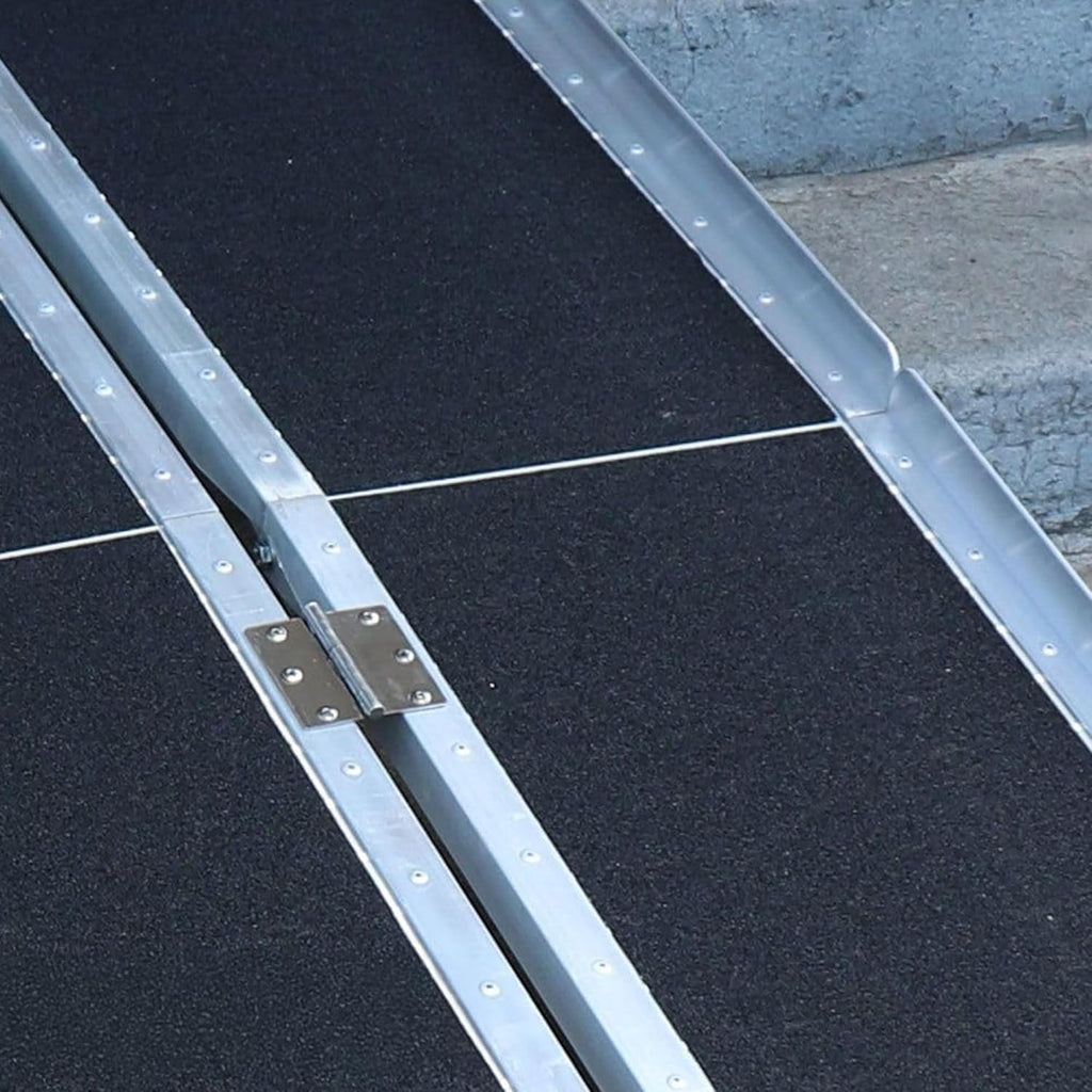 Titan Ramps Multi-Fold Wheelchair Ramp, Folding Aluminum Scooter Ramp

