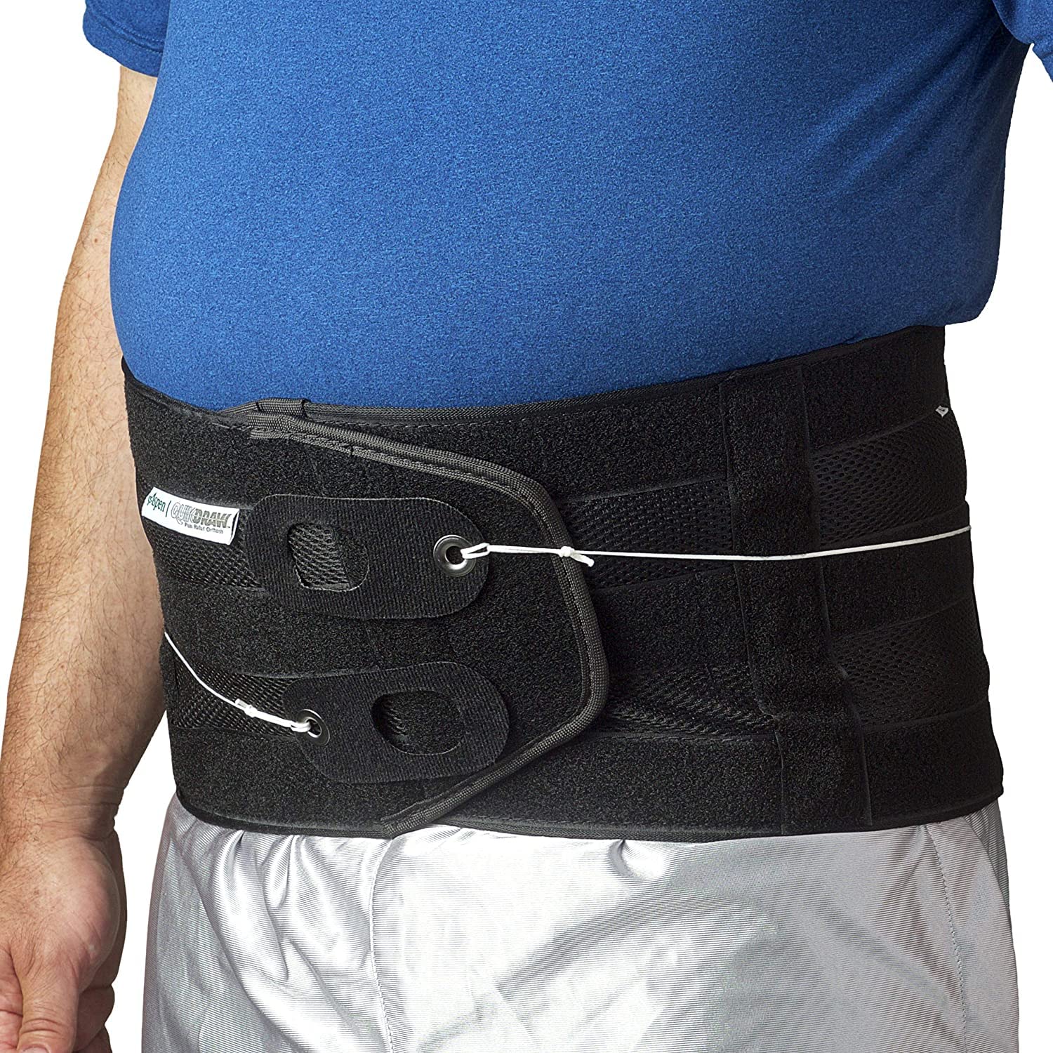Aspen Quikdraw PRO Back Brace with Pulley System for Lower Back Support

