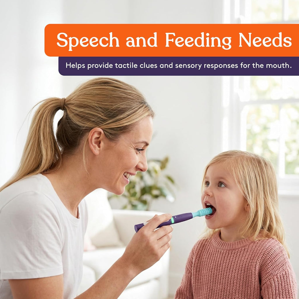 Special Supplies Buzz Buddy Oral Motor Stimulation Kit with Interchangeable Soft Heads

