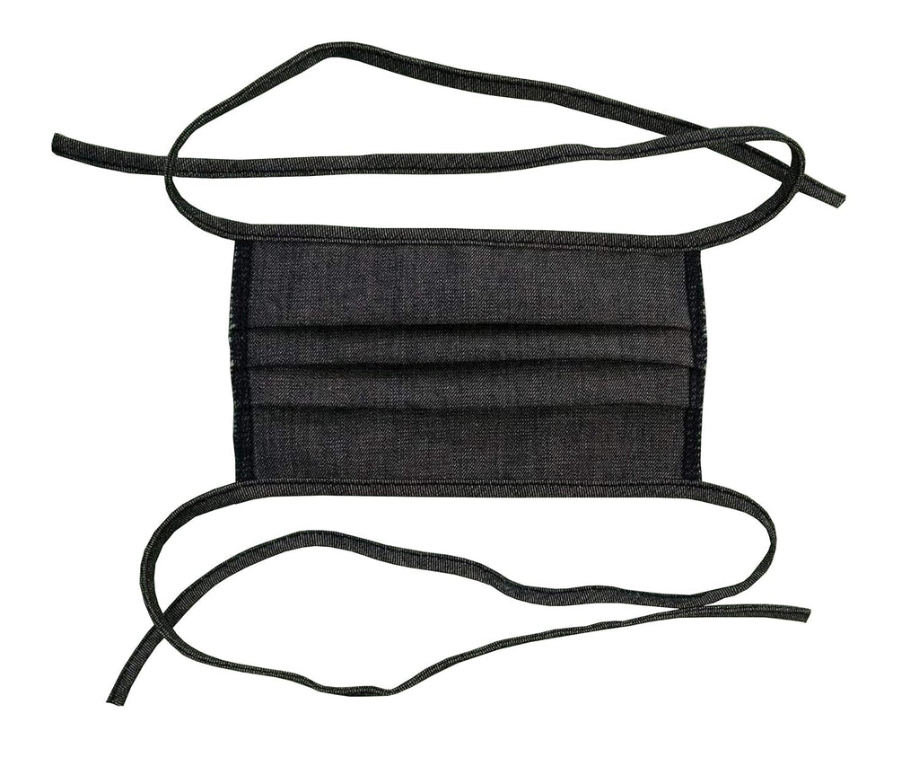 Adjustable Fabric Face Cover with Ties

