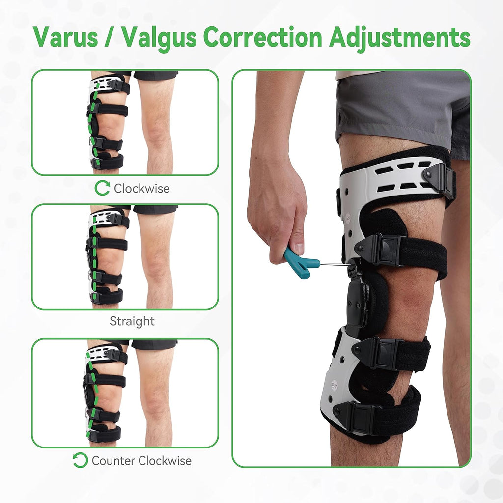Orthomen Unloader Knee Brace for Medial Knee Osteoarthritis Pain Support

