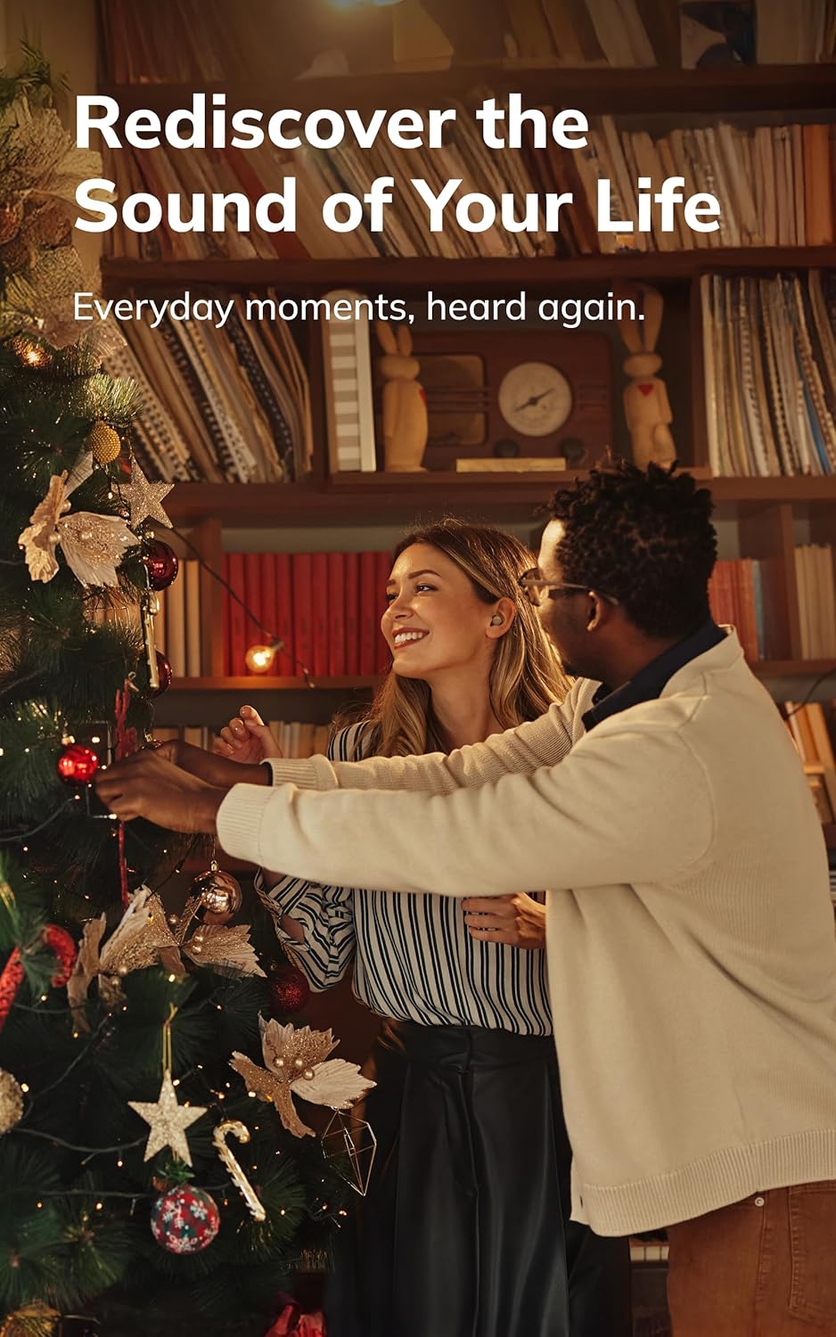 ELEHEAR Delight OTC Rechargeable Hearing Aids with AI Speech Enhancement, Bluetooth 5.3

