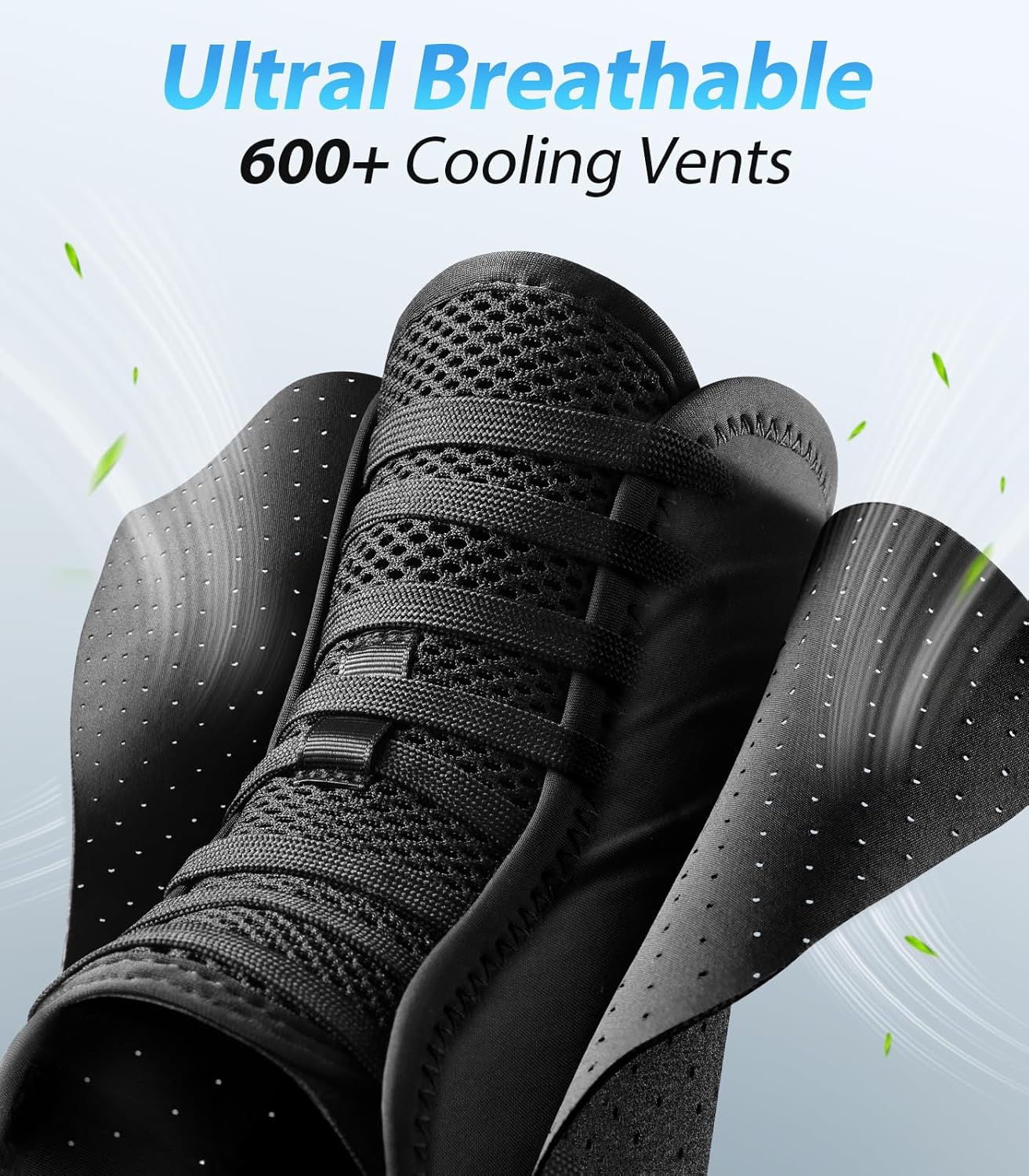 ZOELION Auto-Adaptive Ankle Brace with Flex Support and Hook-and-Loop Closure


