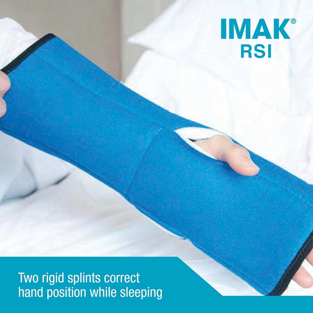 Brownmed IMAK RSI Pil-O-Splint Wrist Brace for Carpal Tunnel, Night Support

