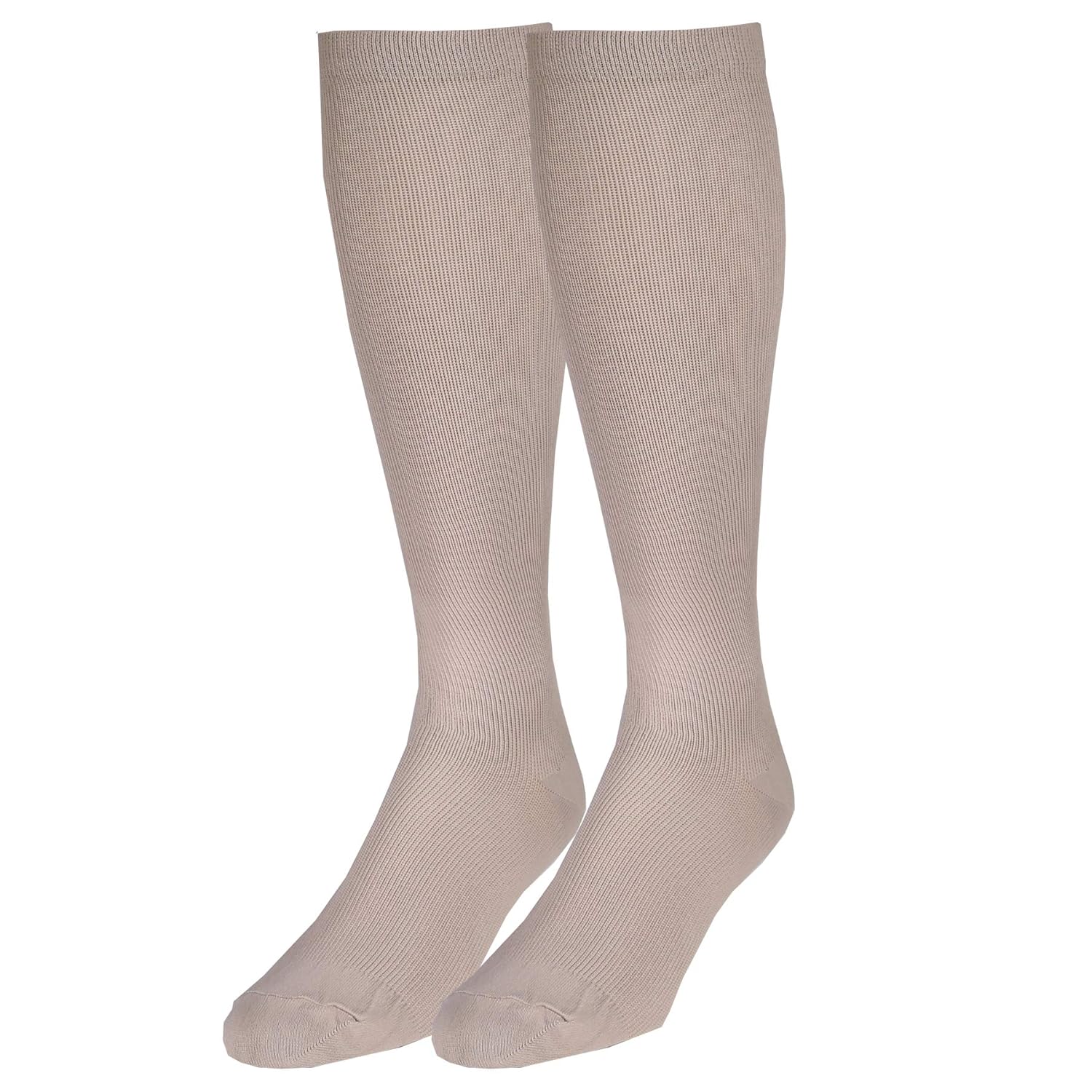 Truform Compression Socks 20–30 mmHg Knee-High Dress Socks for Men Over Calf

