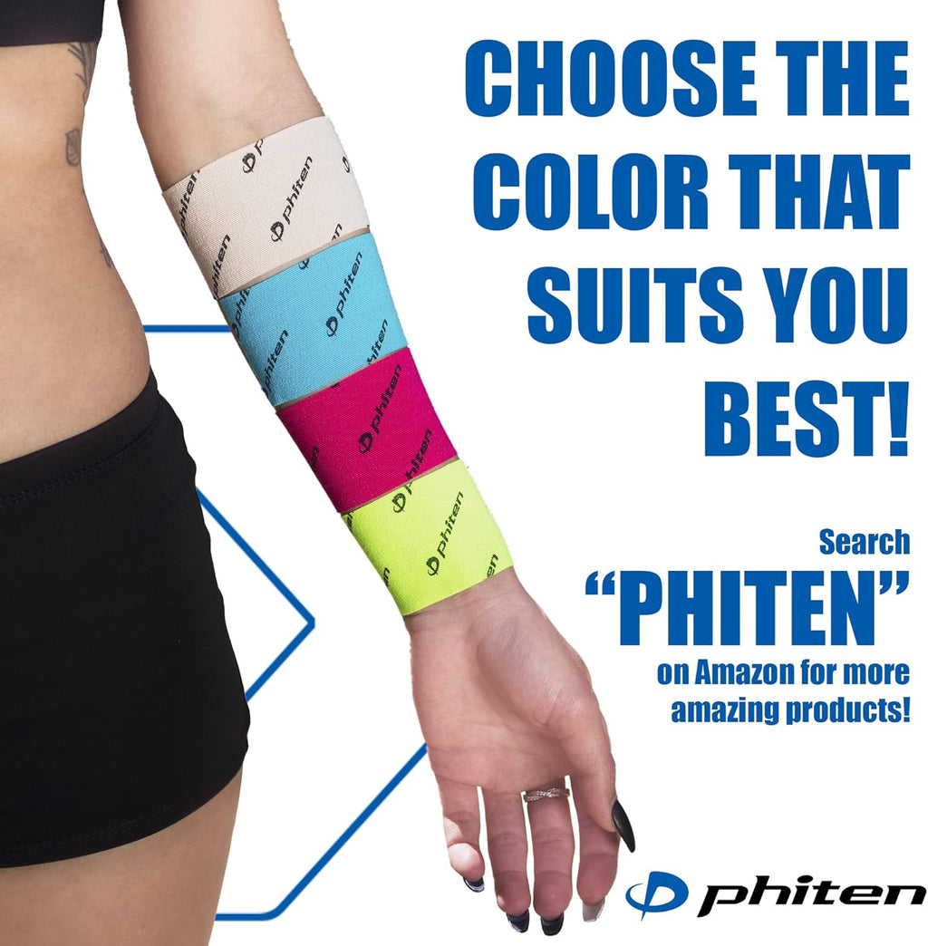 Phiten Athletic Sports Tape Roll with Elastic Support

