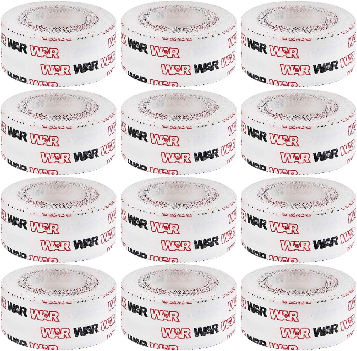 WAR Tape EZ Rip Athletic Medical Sports Tape, No Sticky Residue, 30 ft Roll


