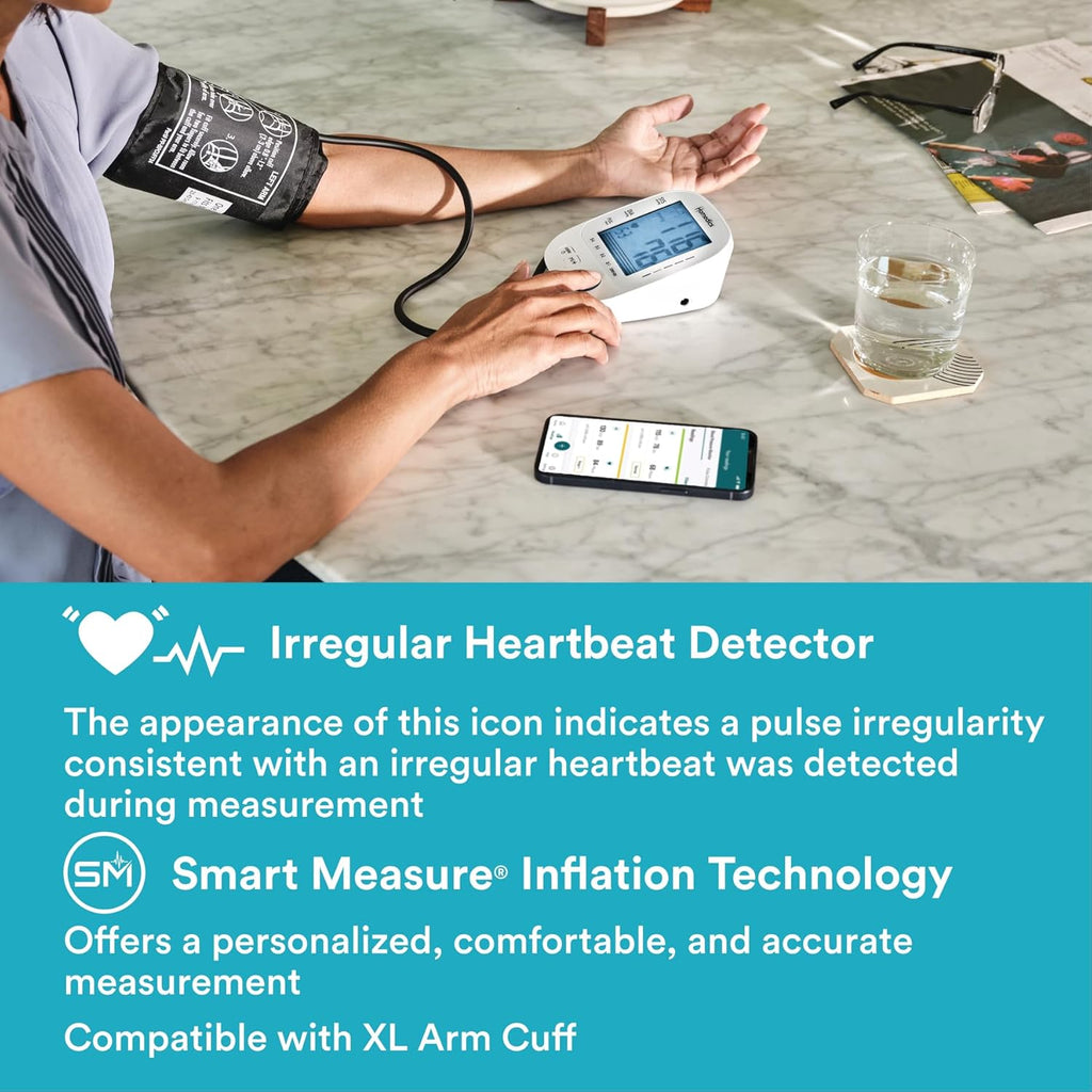 HoMedics 700 Series Arm Blood Pressure Monitor with Bluetooth App Sync

