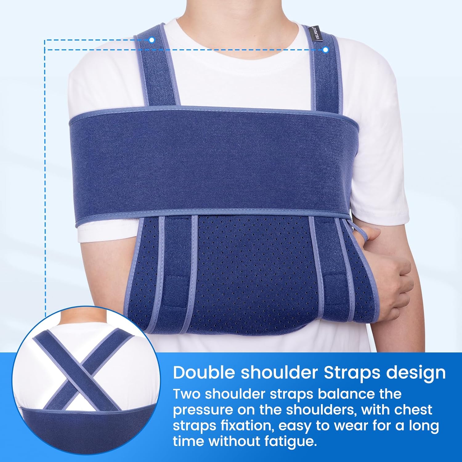 Velpeau Arm Sling for Sleep Shoulder Immobilizer for Rotator Cuff Injury

