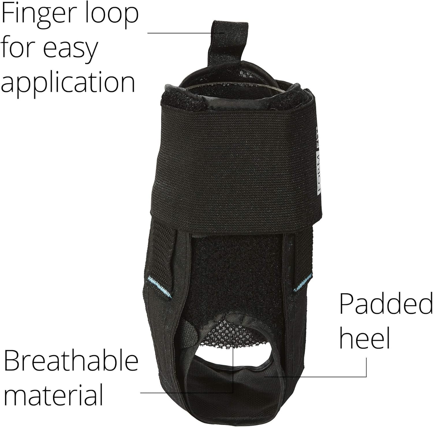 Ossur FormFit Ankle Brace with Speedlace & Figure 8 Straps, Removable Stays

