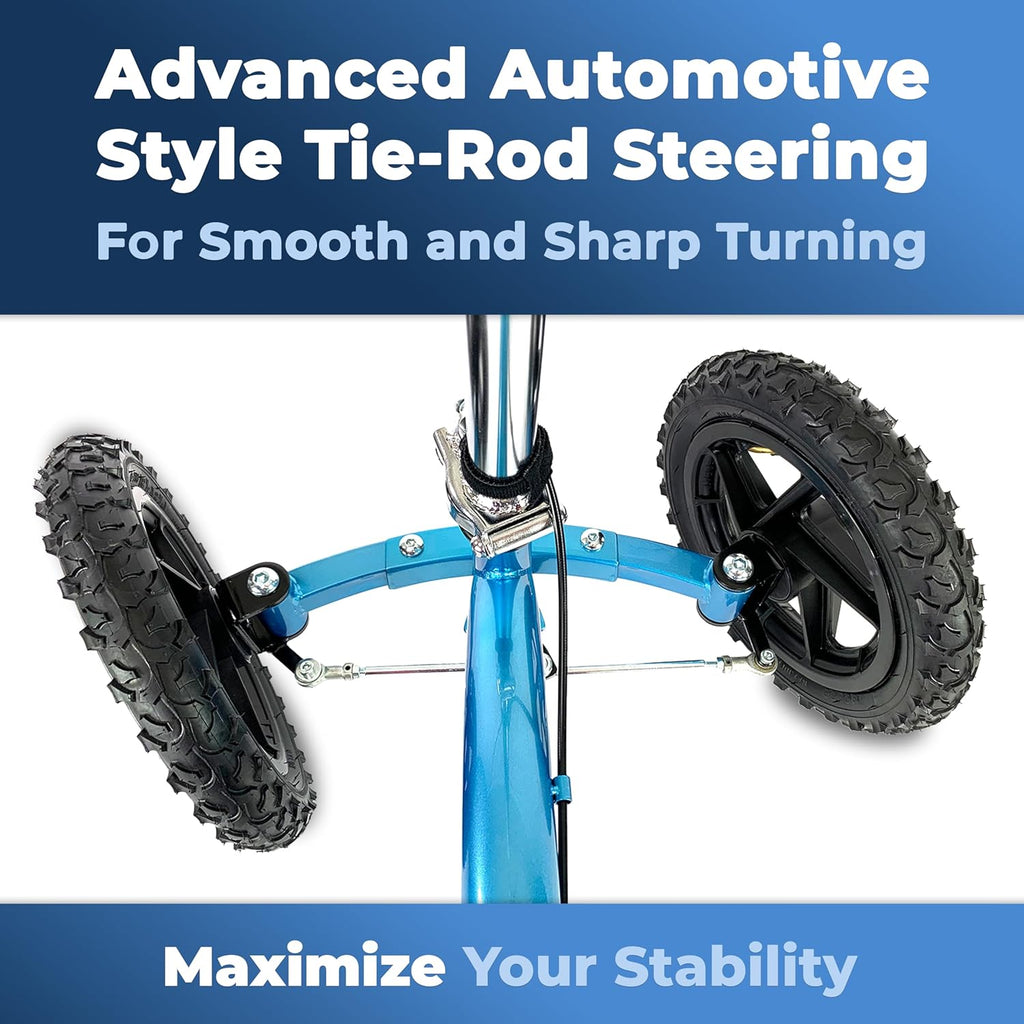 All-Terrain Quad Leg Mobility Scooter for Foot and Ankle Surgery Recovery

