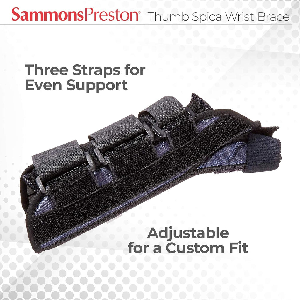 Sammons Preston Thumb Spica Wrist Brace Thumb Splint for CMC and MCP Joints

