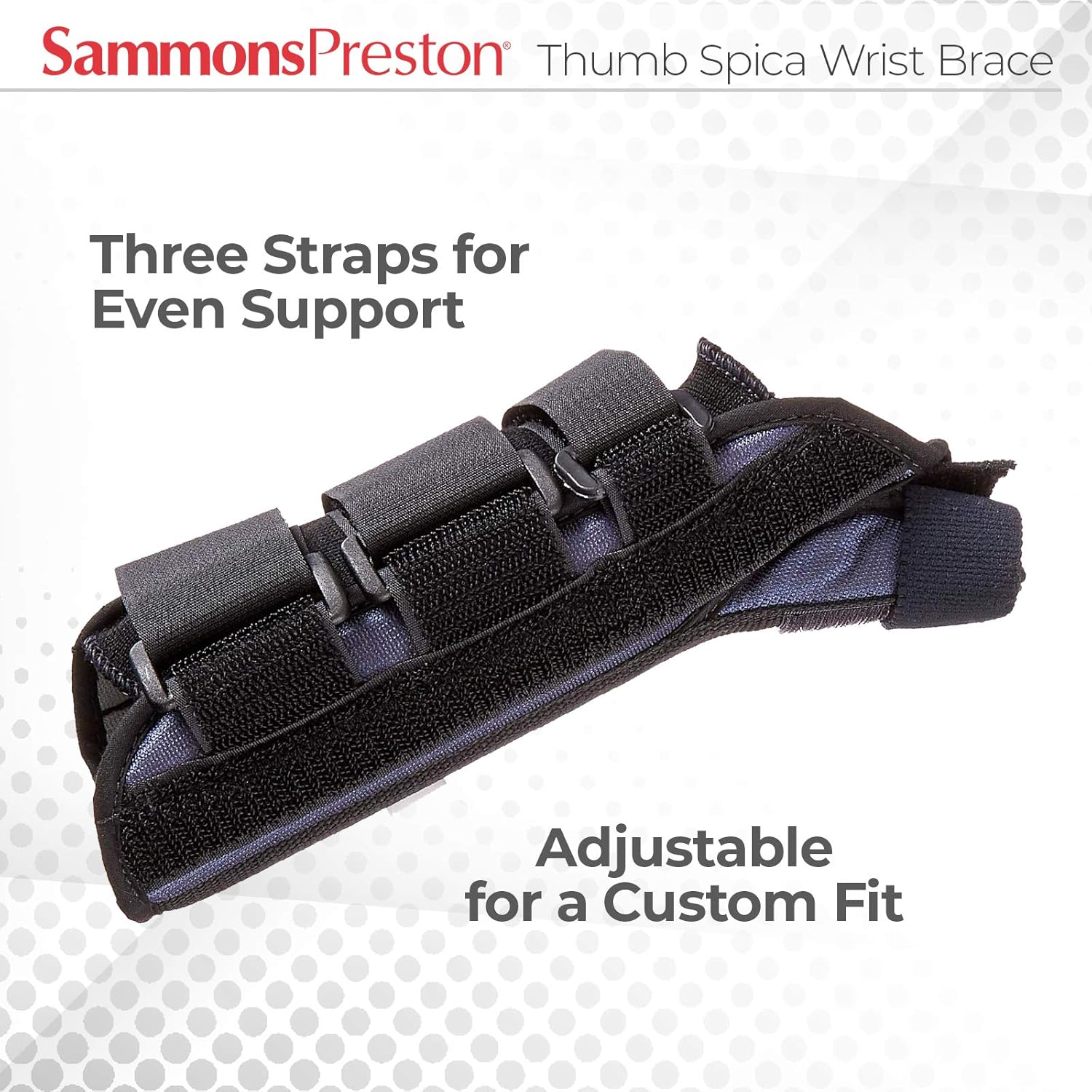 Sammons Preston Thumb Spica Wrist Brace Thumb Splint for CMC and MCP Joints

