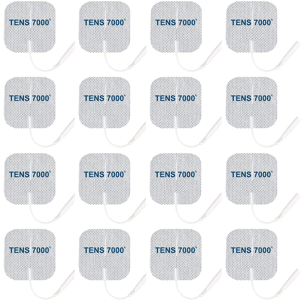 TENS 7000 TENS Electrode Pads Replacement with Carrying Case

