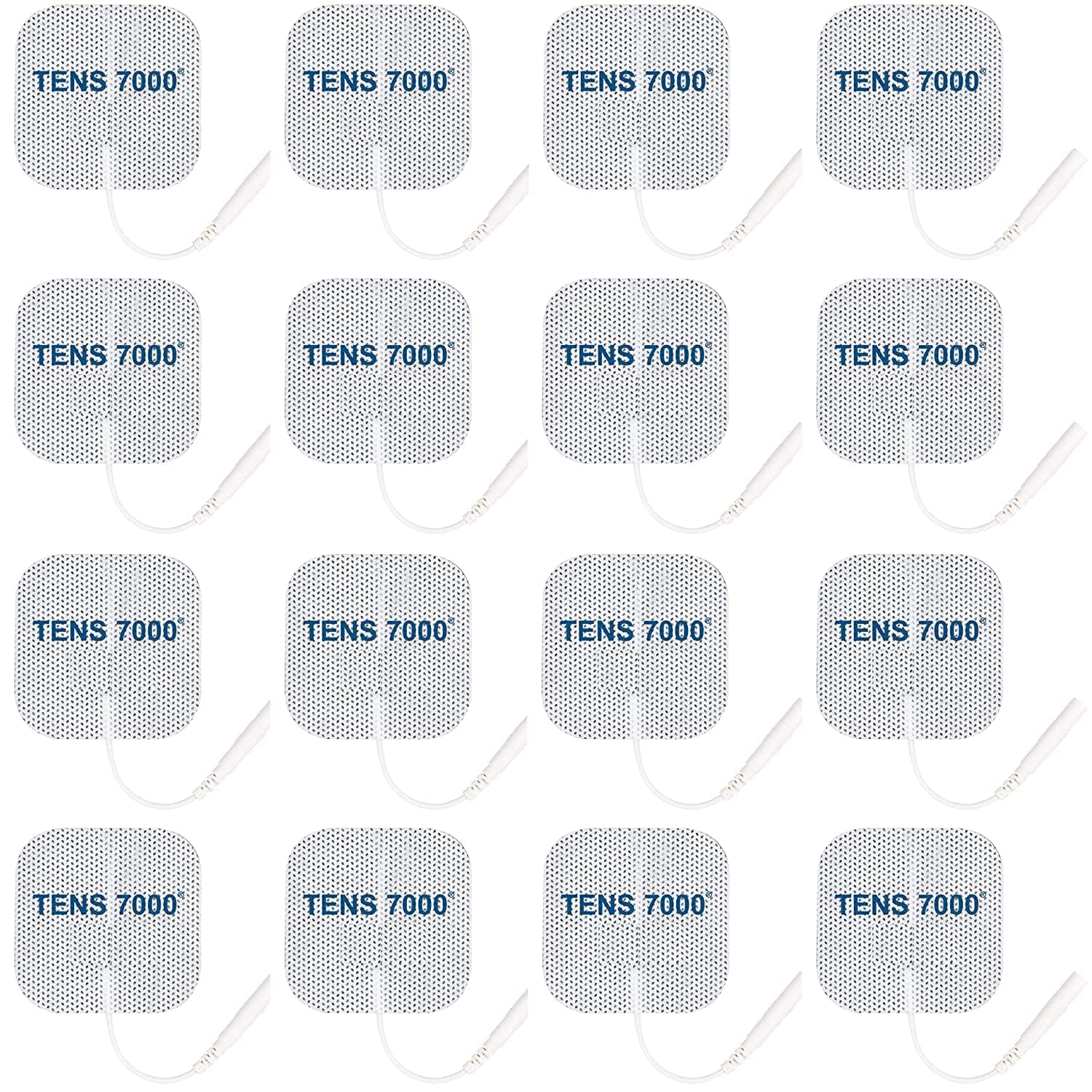 TENS 7000 TENS Electrode Pads Replacement with Carrying Case

