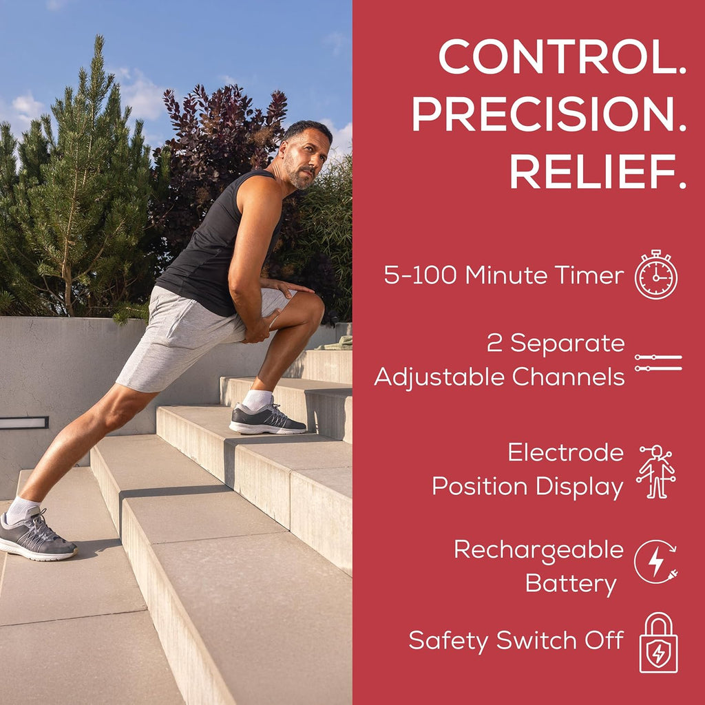 Beurer Digital 3-in-1 Heat and Muscle Stimulation Therapy Unit with 64 Programs

