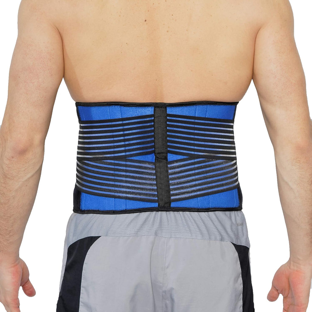 NeoTech Care Neoprene Back Brace Adjustable Breathable Lumbar Support Belt

