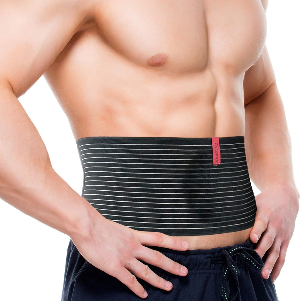 ORTONYX Umbilical Hernia Belt with Compression Pad Abdominal Binder Support

