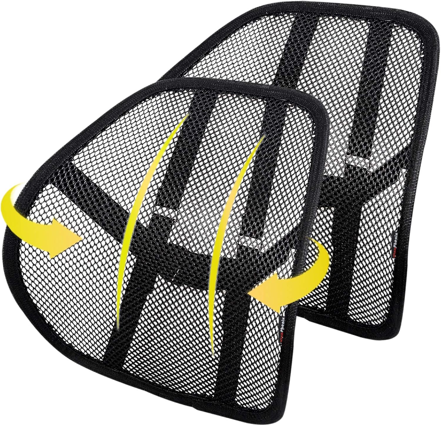 kingphenix Lumbar Support Cushion with Breathable Mesh for Car and Office Chair

