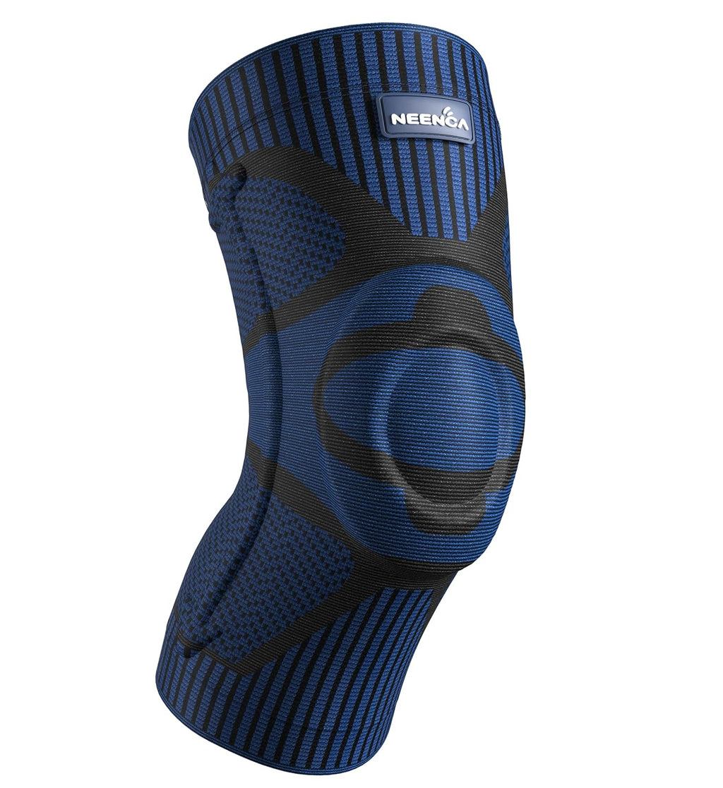 NEENCA Patella Gel Knee Brace with Side Stabilizers, Compression Support Sleeve

