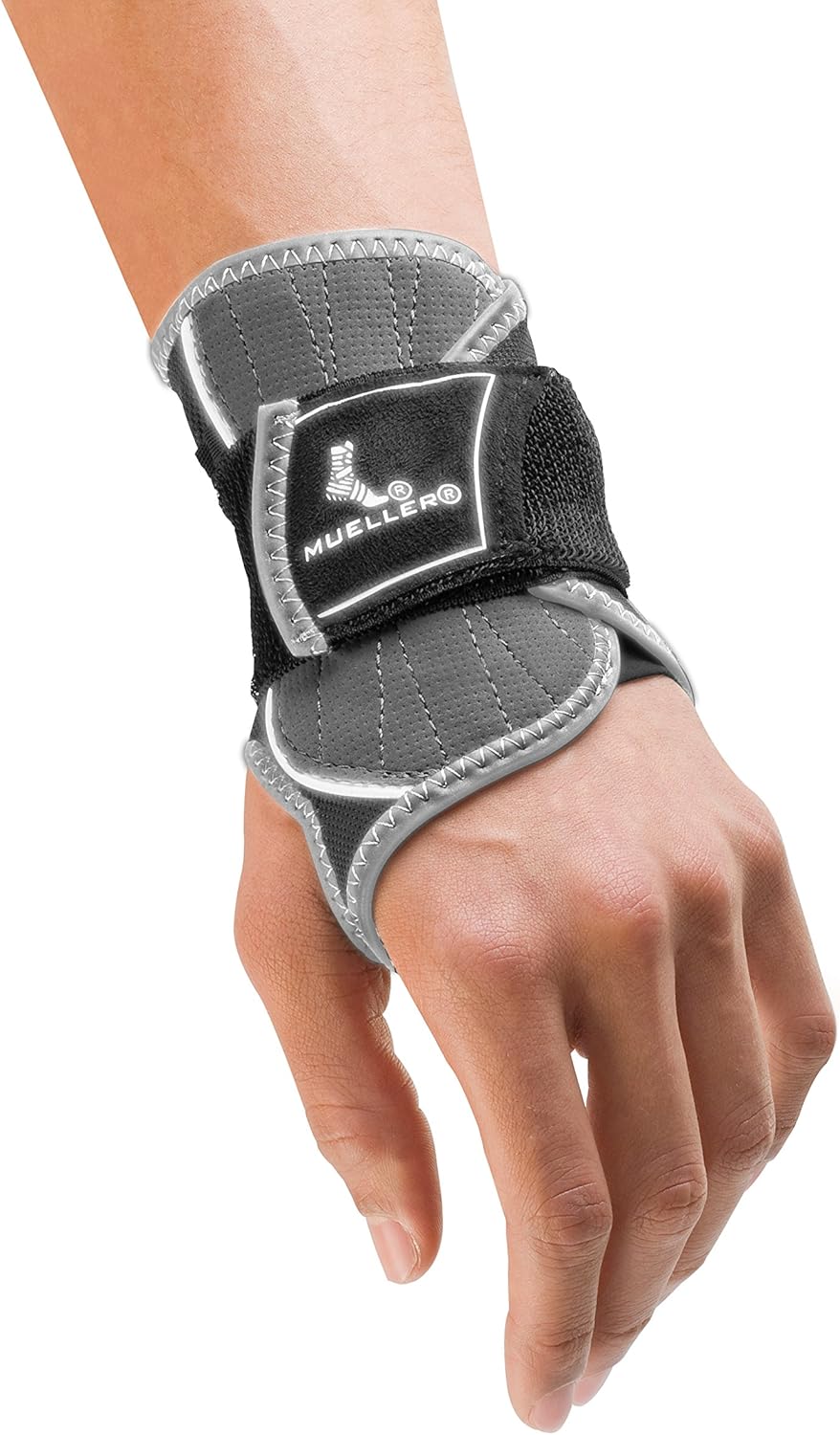 Mueller Premium Wrist Brace for Pain Relief, Support for Carpal Tunnel Tendinitis

