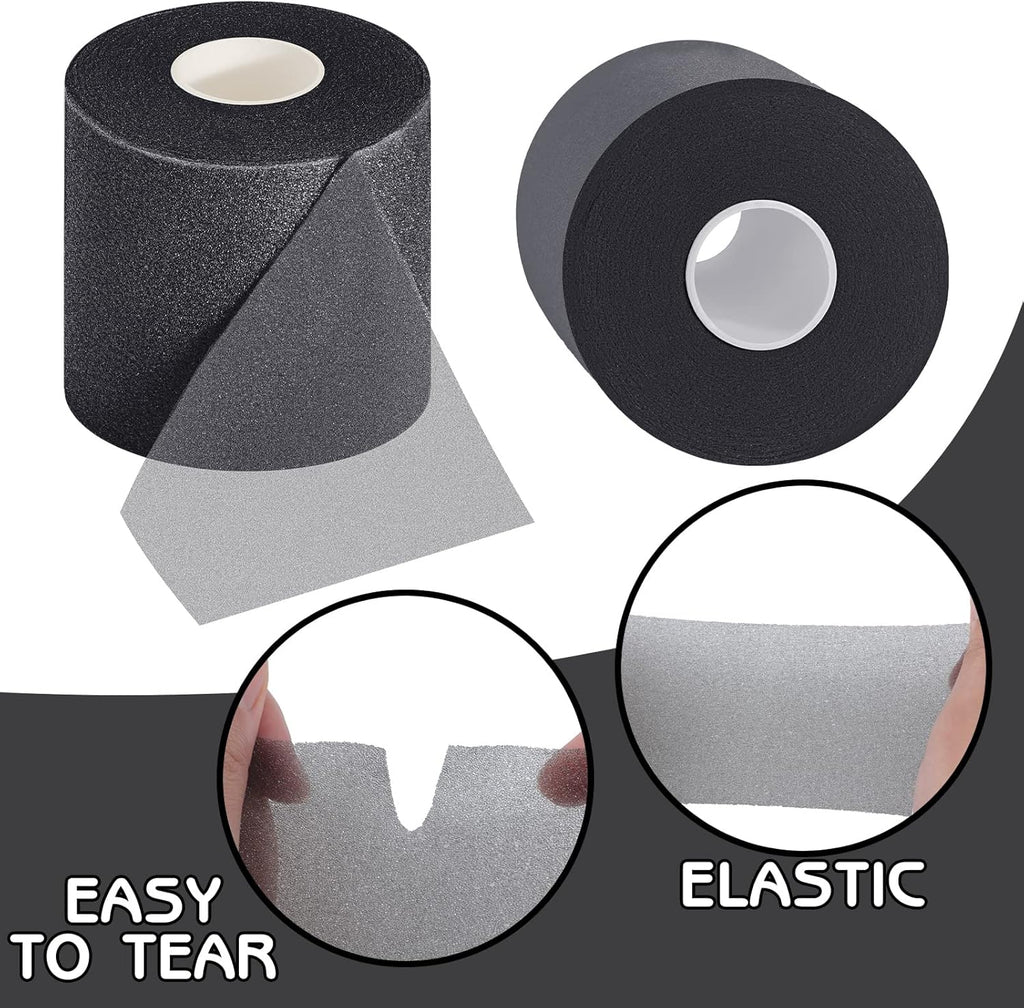 Nuanchu 12-Pack Athletic Pre Wrap Tape, PU Foam Underwrap 2.75 in x 30 yd

