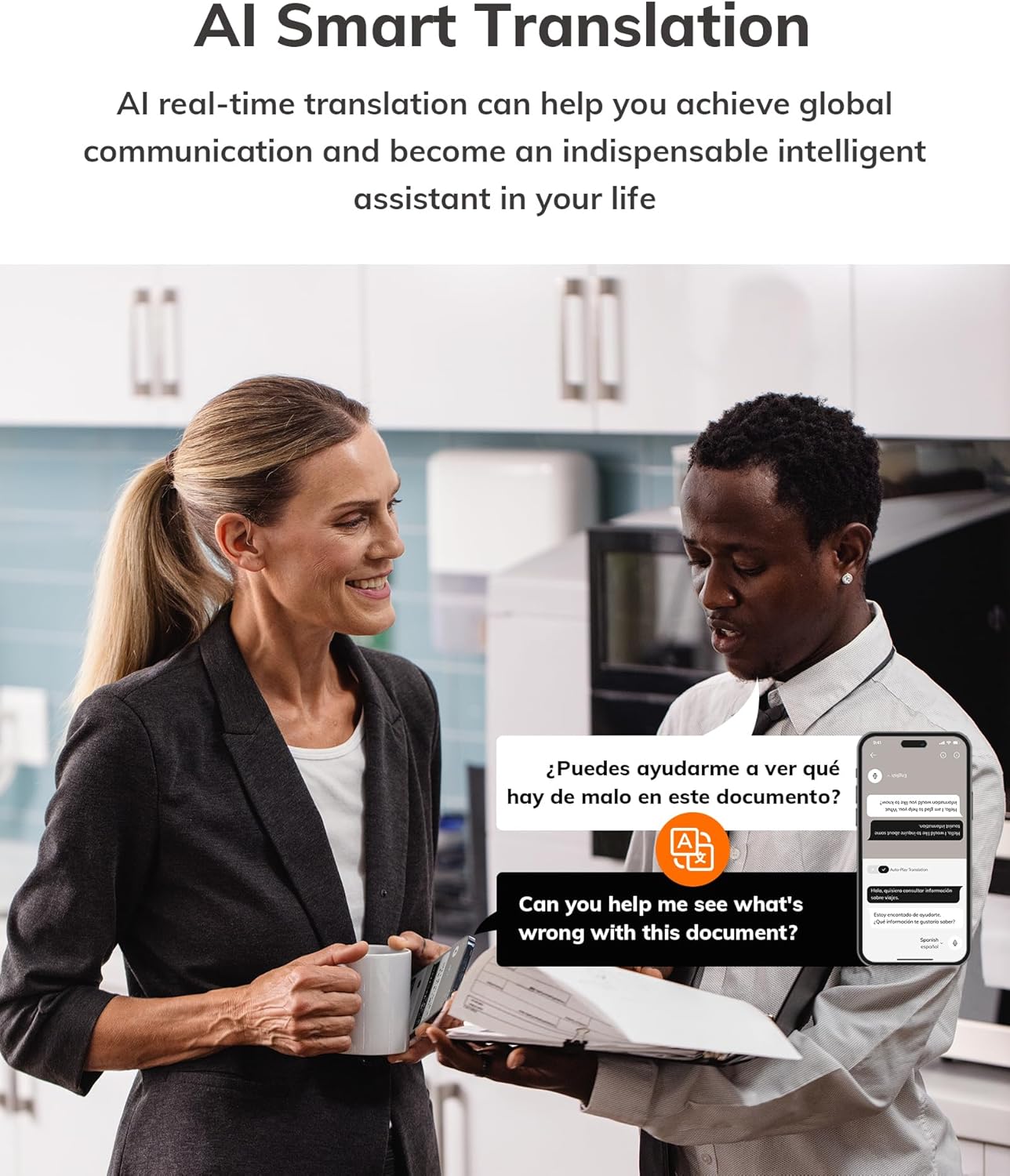 ELEHEAR-Beyond OTC Hearing Aids, AI Speech Enhancement, Bluetooth 5.3, Rechargeable


