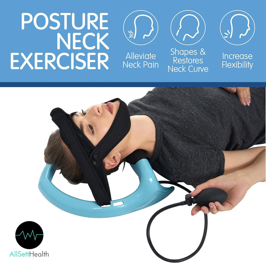 Neck Decompression Exerciser Cervical Spine Hydration Pump Relief for Stiffness

