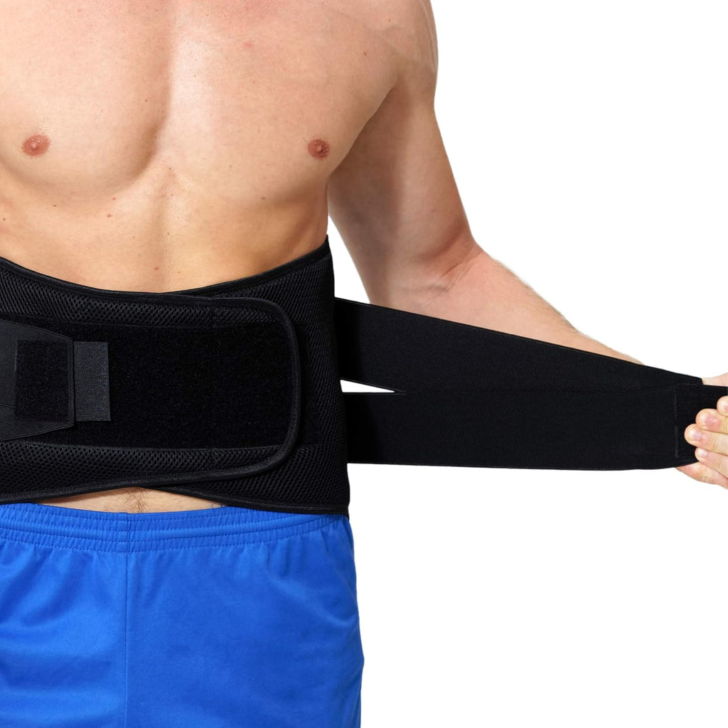 NeoTech Care Adjustable Compression Back Brace Lumbar Support Belt

