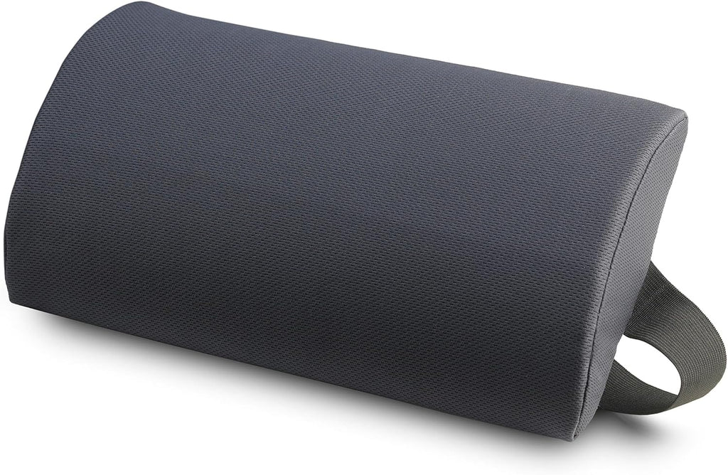 OPTP Original McKenzie Slimline Lumbar Support Pillow with Strap, Chair Back Cushion

