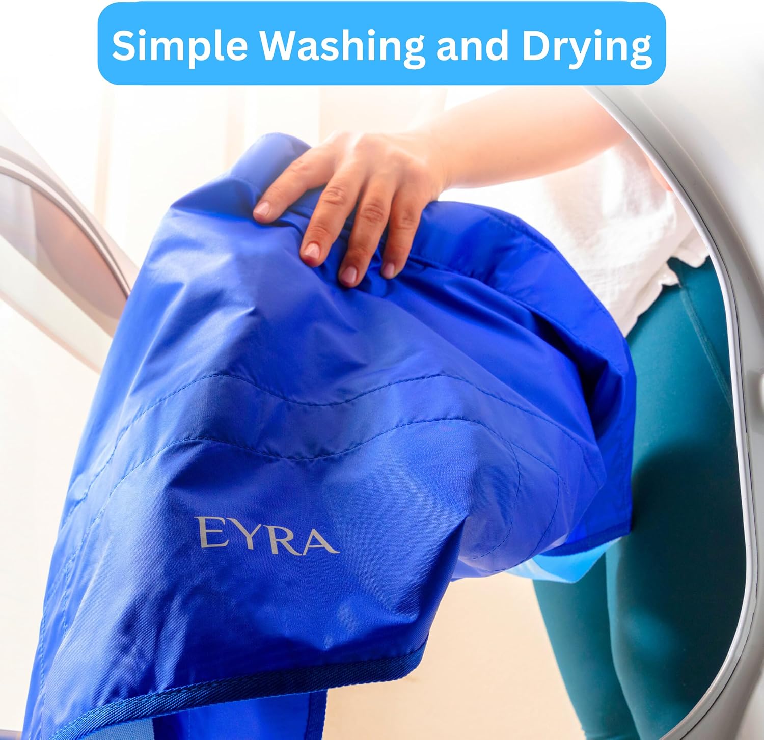 EYRA Bed Positioning Pad with Reinforced Handles for Patient Transfers 40 x 48 in

