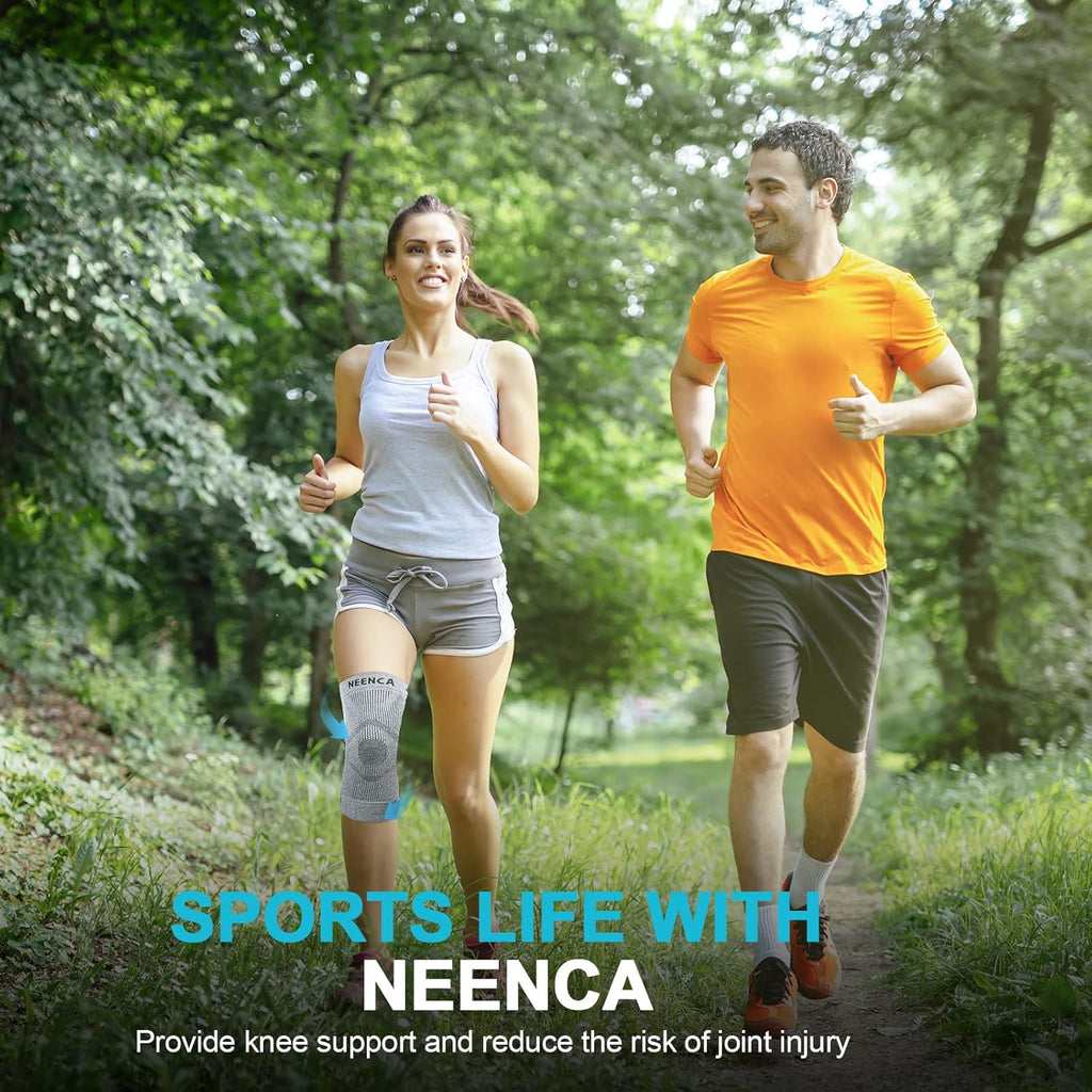 NEENCA Knee Sleeve Compression Brace for Knee Pain, Swelling, Joint Support

