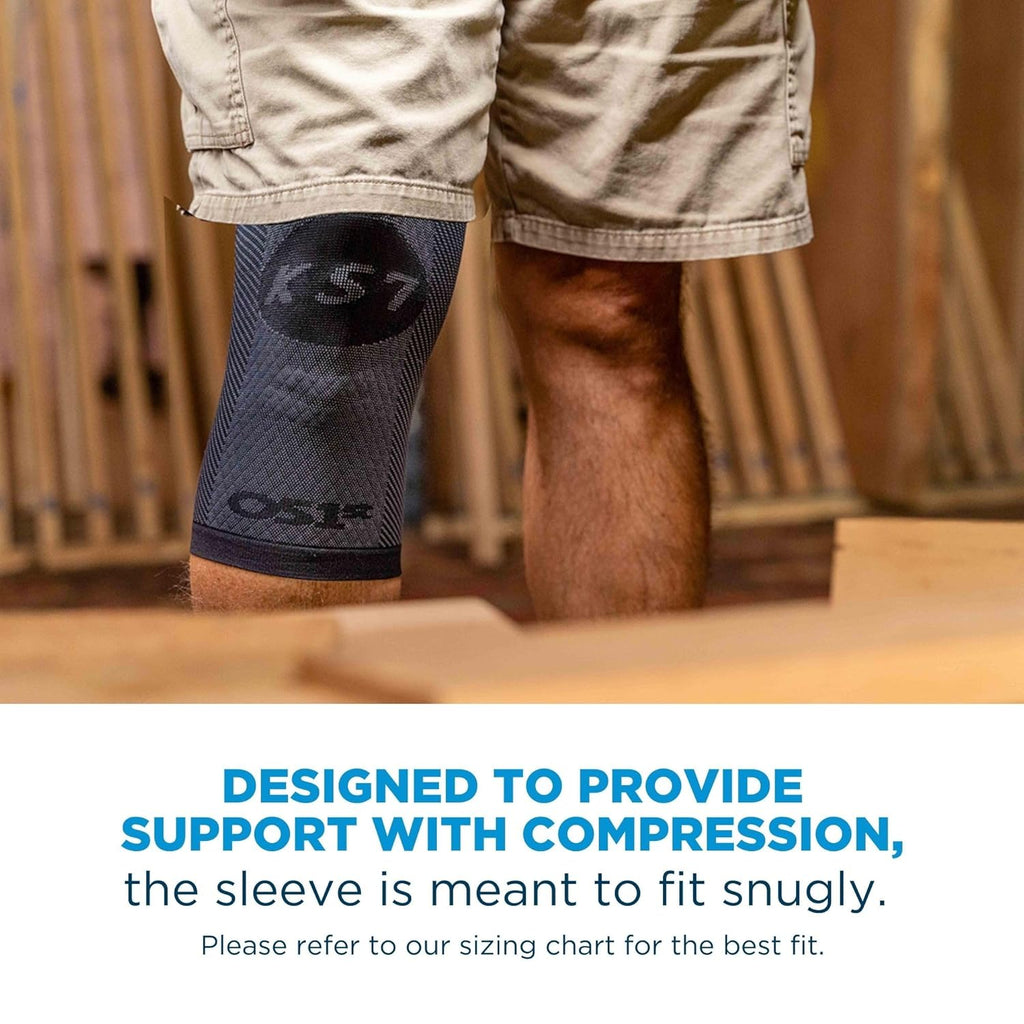 OrthoSleeve Compression Knee Brace Knee Sleeve for ACL MCL Meniscus Pain Relief

