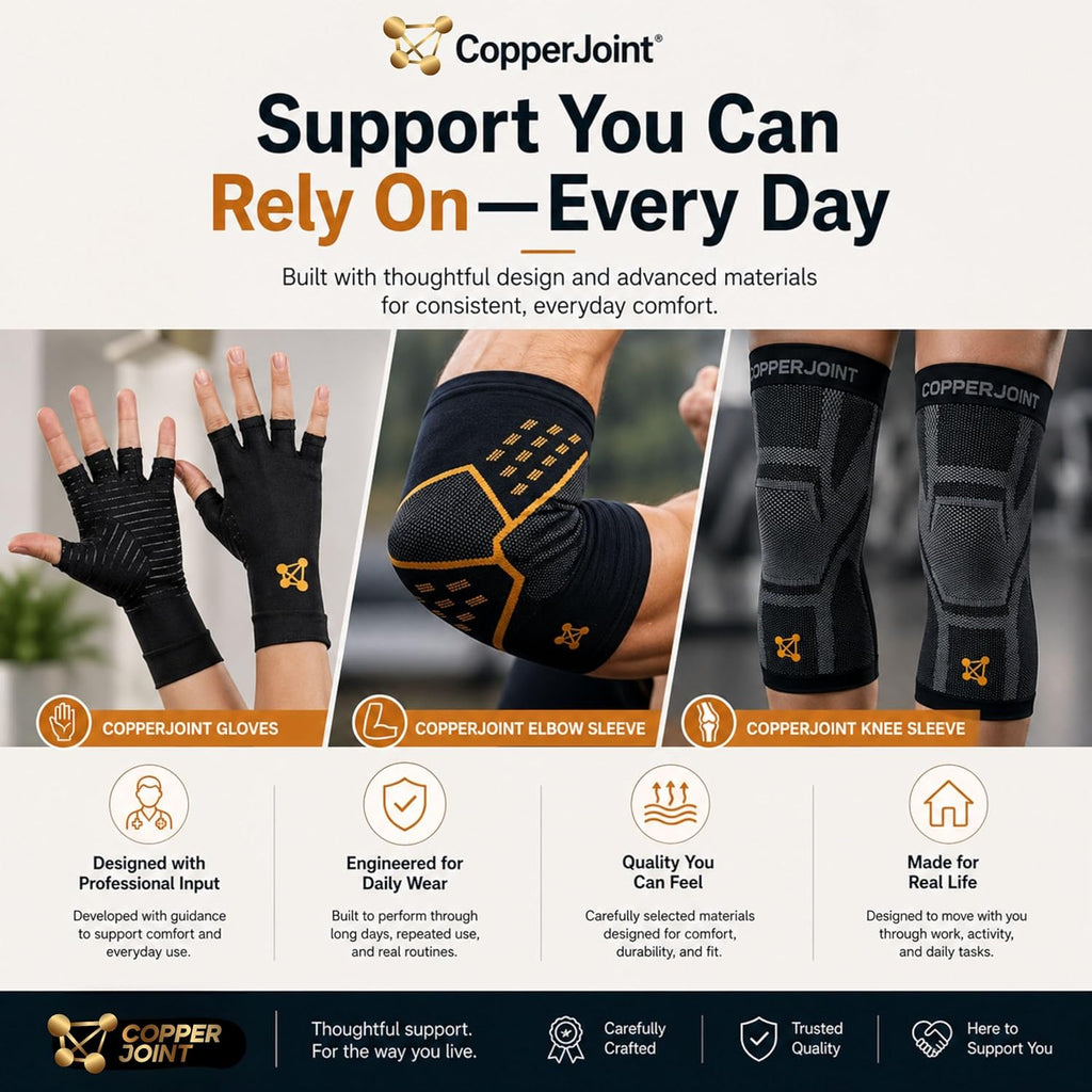 CopperJoint Adjustable Hip Compression Brace for Groin and Thigh Support

