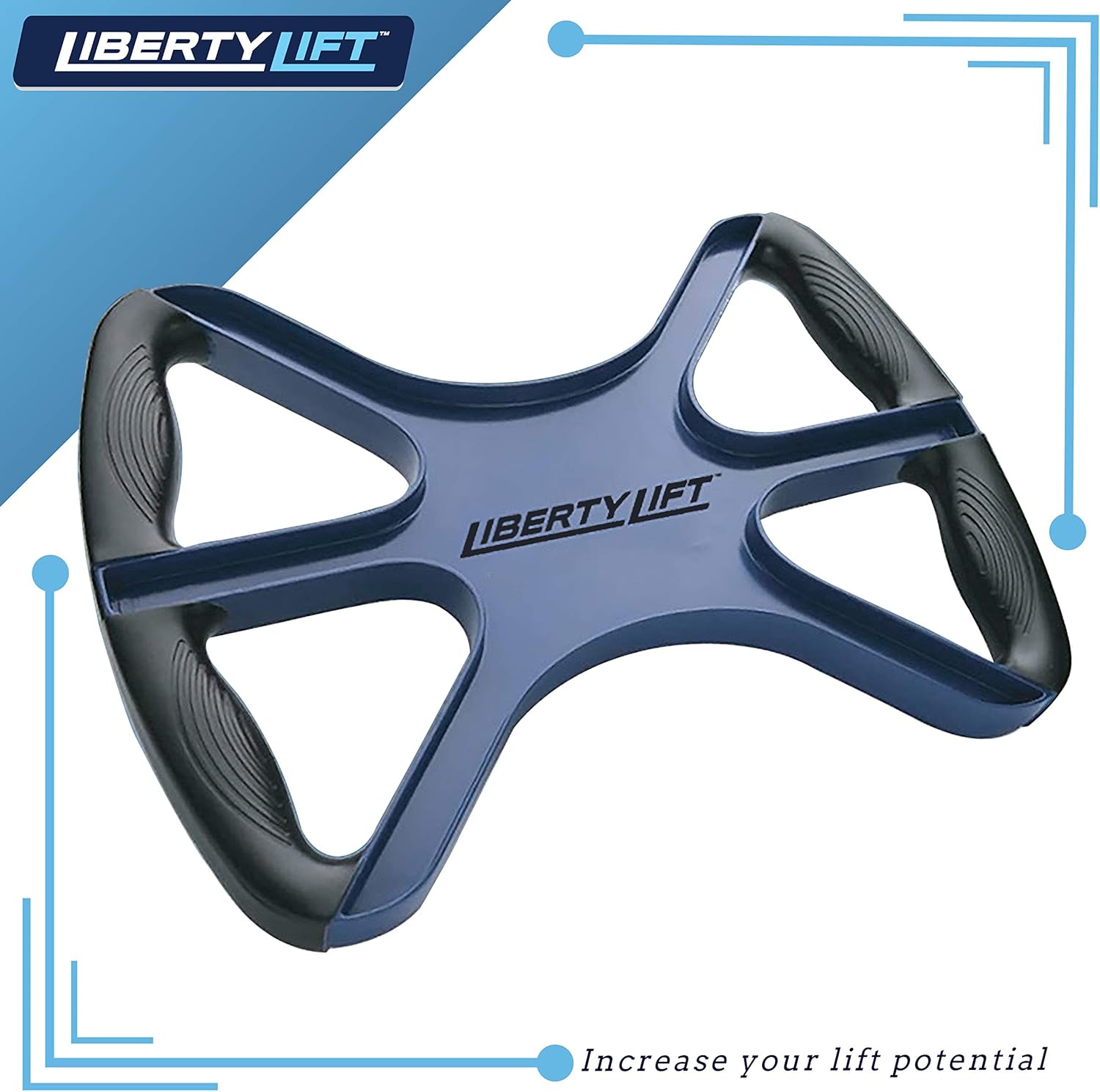 Liberty Lift Standing Aid Bar with No-Slip Handles, 15 in, 400 lb Capacity

