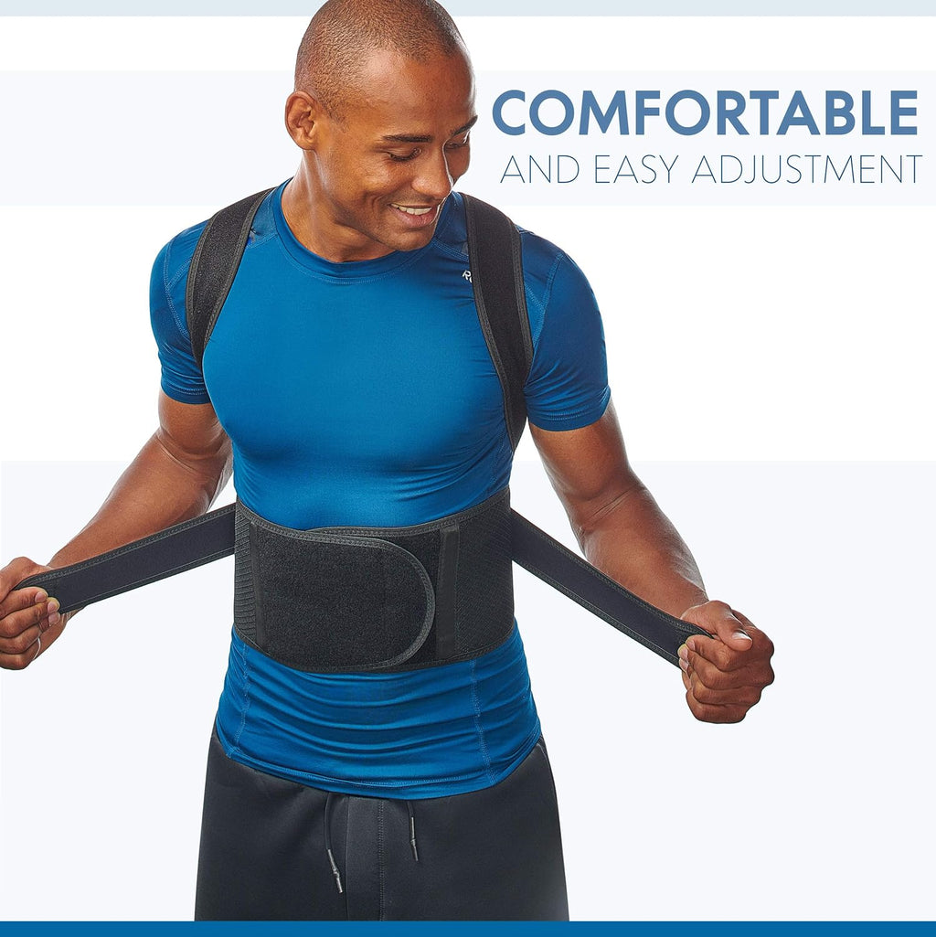Selbite Posture Corrector for Men and Women, Back Brace with Adjustable Straps

