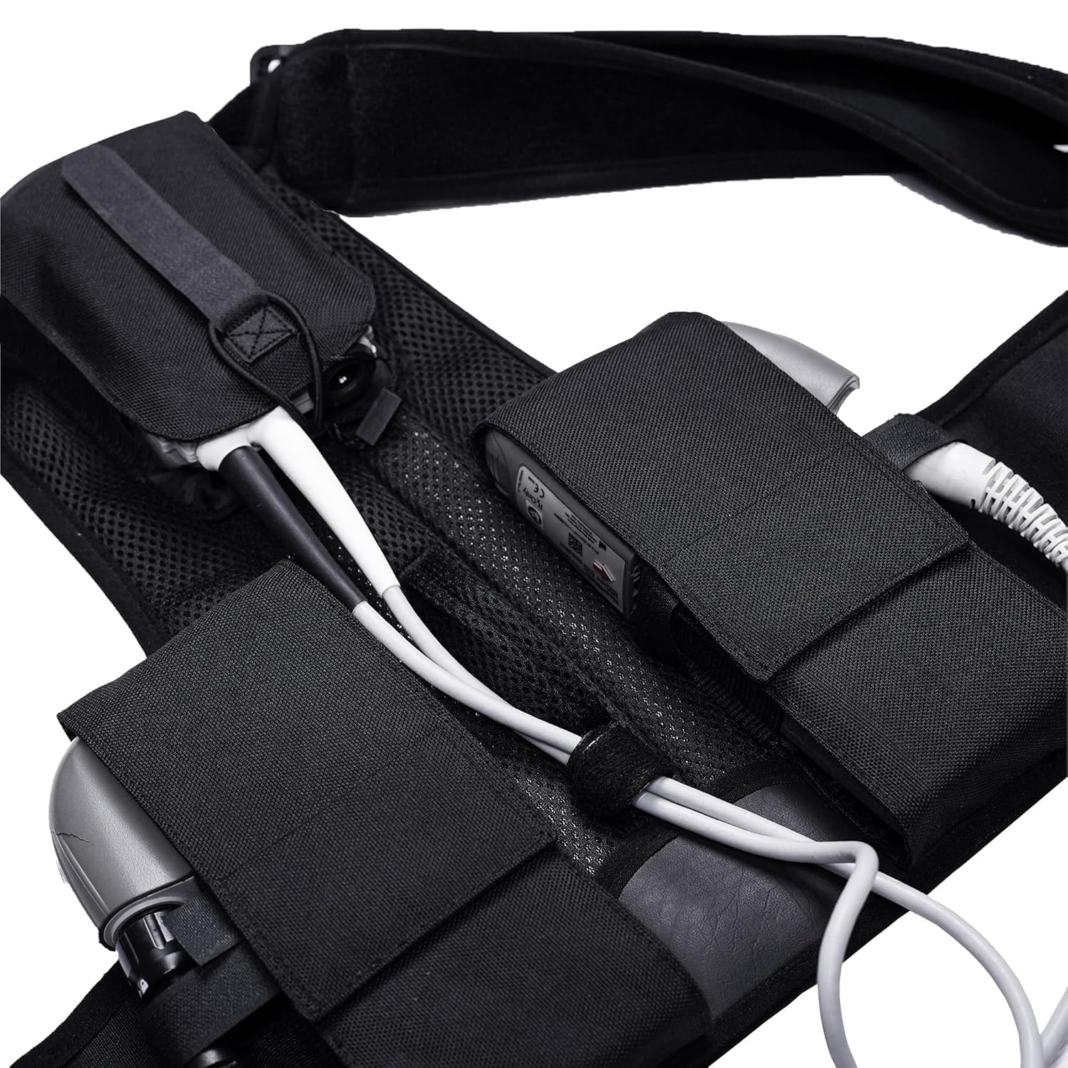 LVAD Active Pack Support Vest for HeartMate/HeartWare LVAD Controller & Batteries

